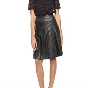 Rebecca Taylor Leather Skirt